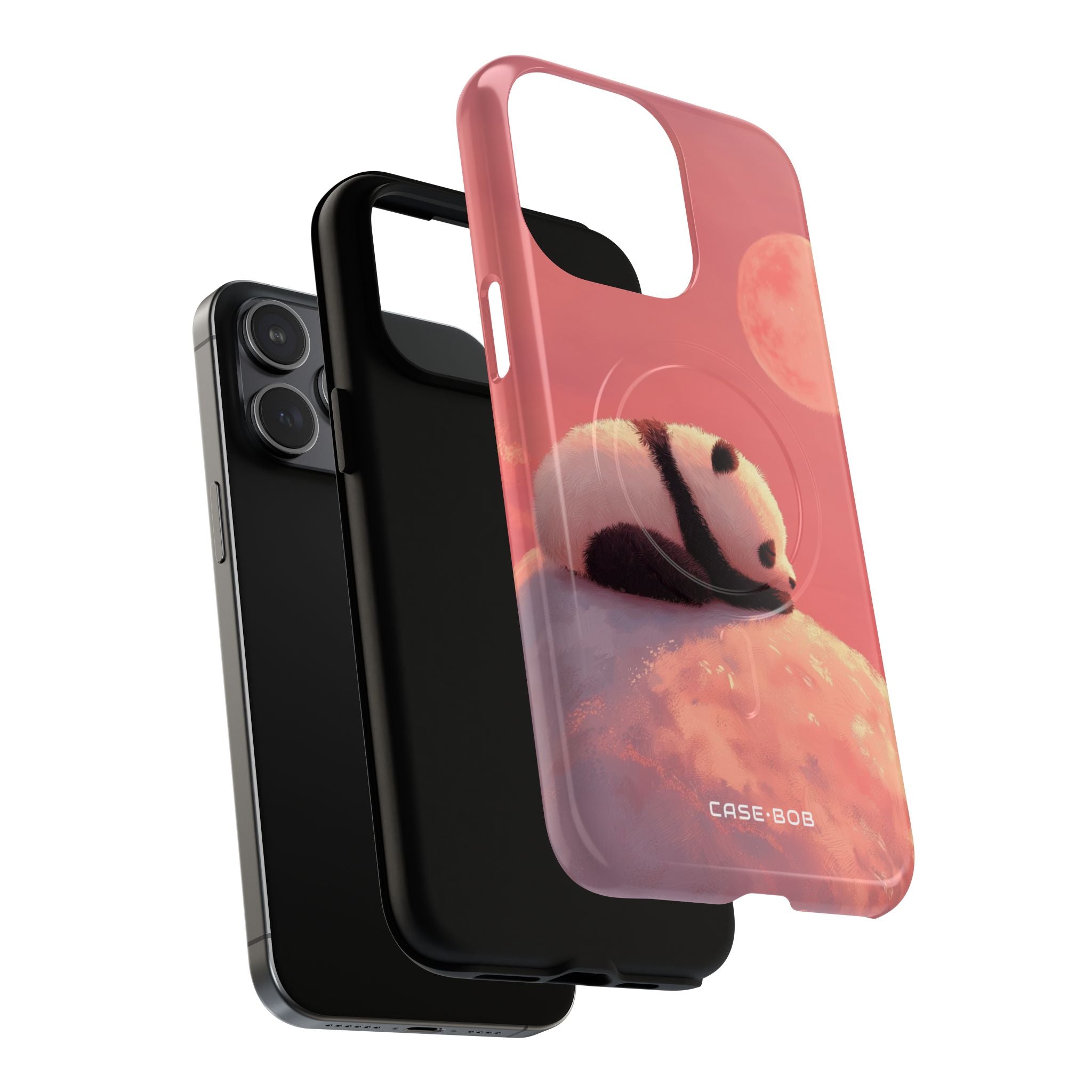 Panda Moonbeam iPhone 15 Pro Max Case - Tough+