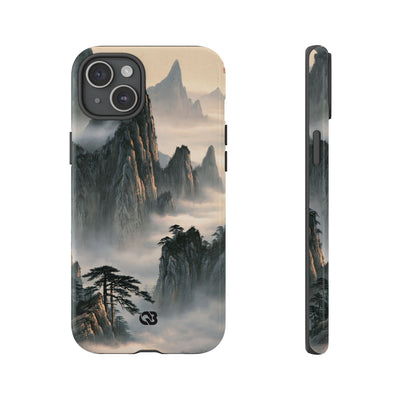 Sacred Mountain Mist · Tough Phone Case for iPhone · Beige