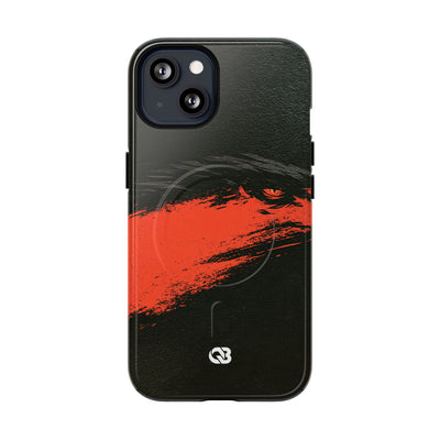 Crimson Raptor Noir · Tough 2.0 Magnetic Phone Case for iPhone · Black