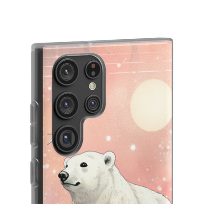 Polar Bear Dream Samsung S22 Ultra Case - Soft