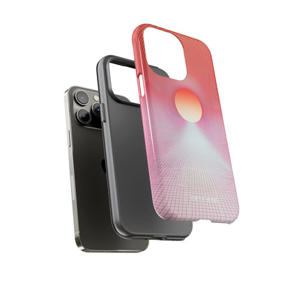 Orange Portal iPhone 14 Pro Max Case - Tough
