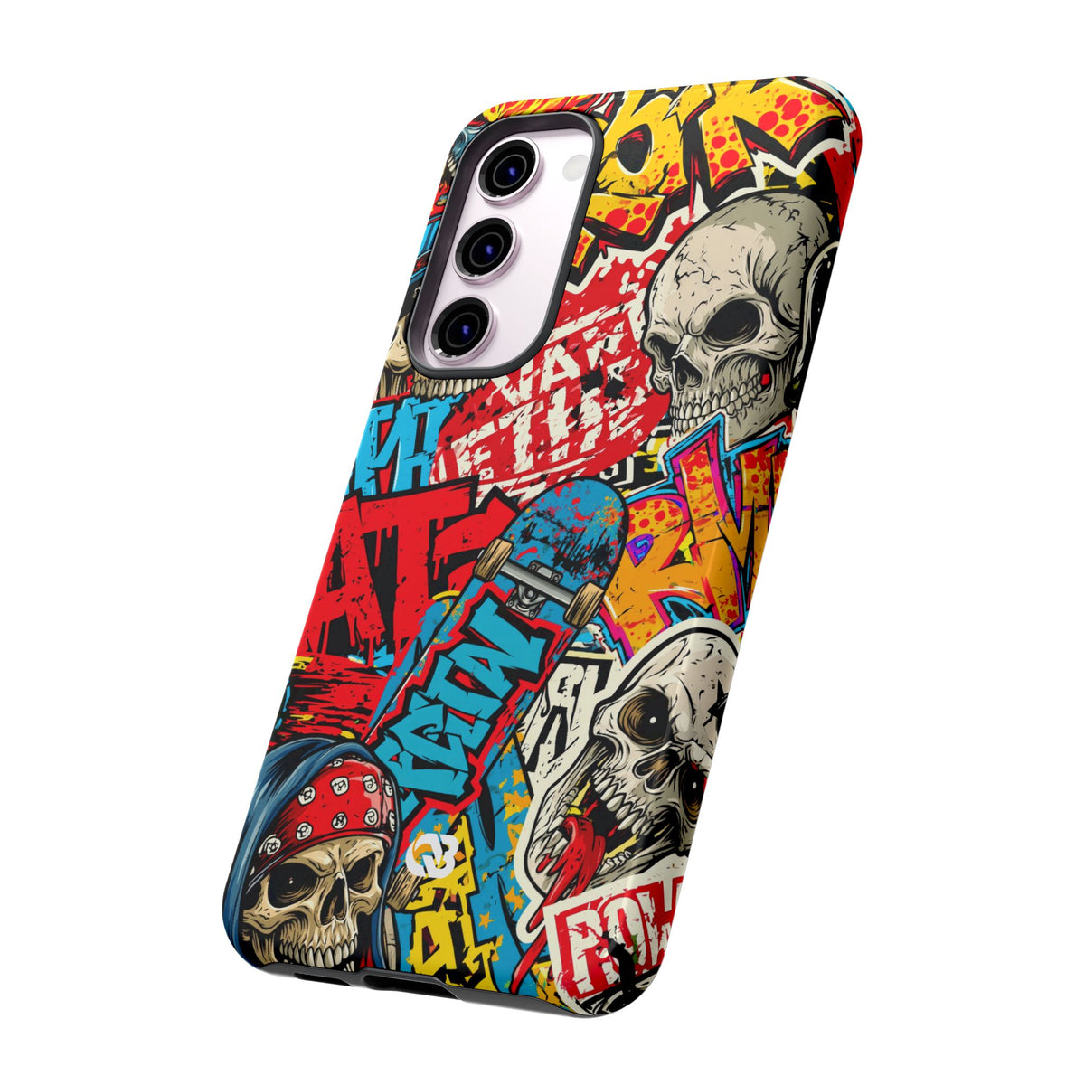 Skate Skull Riot · Tough Phone Case for Samsung · Red