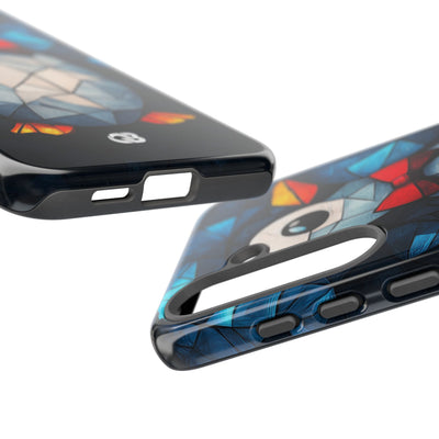 Mosaic Bowtie Penguin · Tough Hoesje voor Samsung