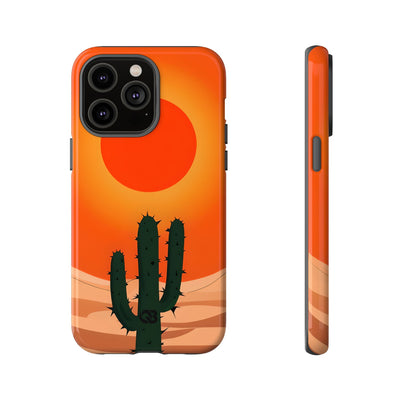 Scorched Saguaro Sunset · Tough Phone Case for iPhone