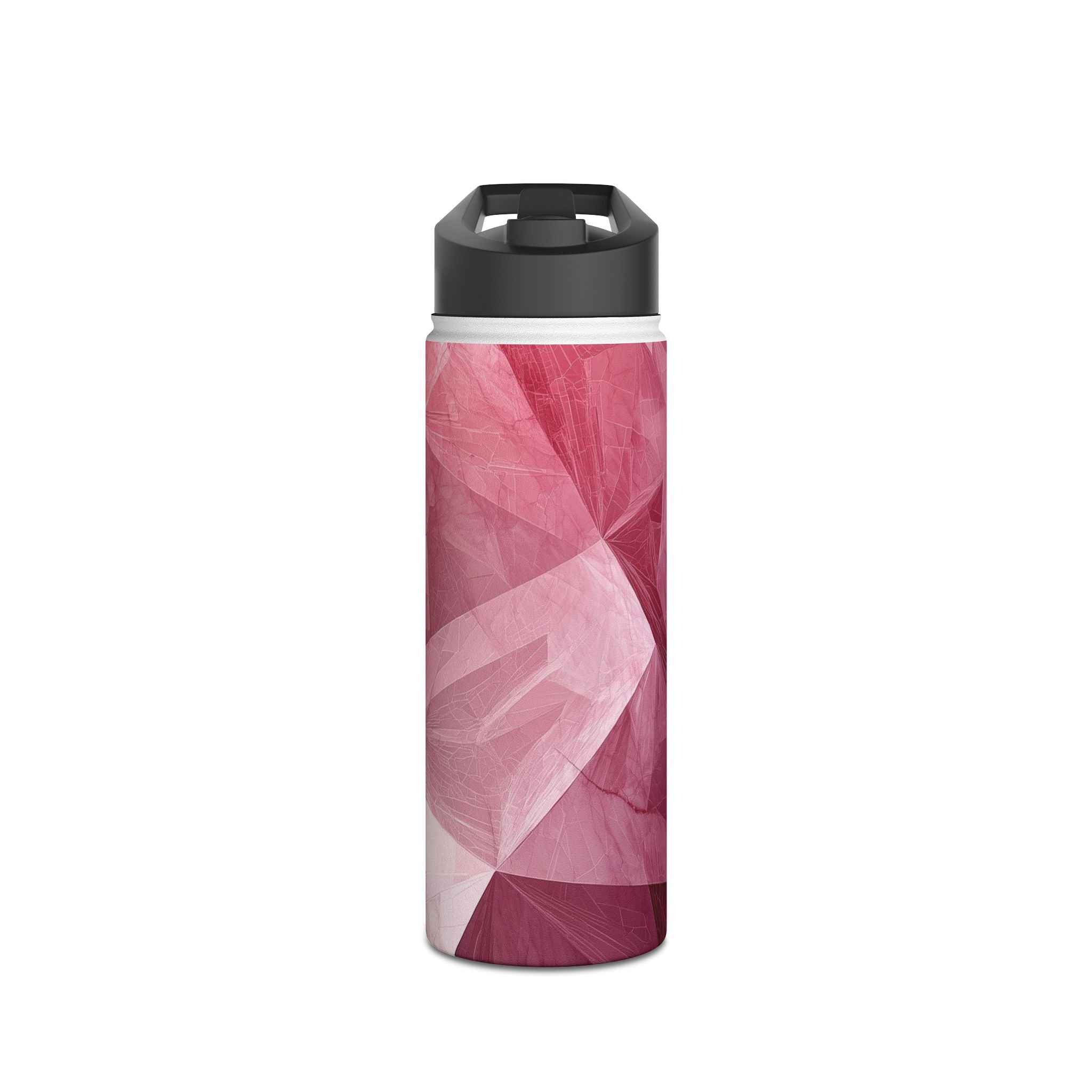 Fractured Crystal - Stainless Steel Water Bottle
