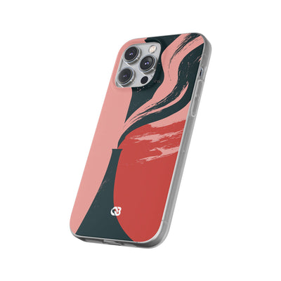 Pink Lite Phone Case for iPhone - Cinder Rose Plume