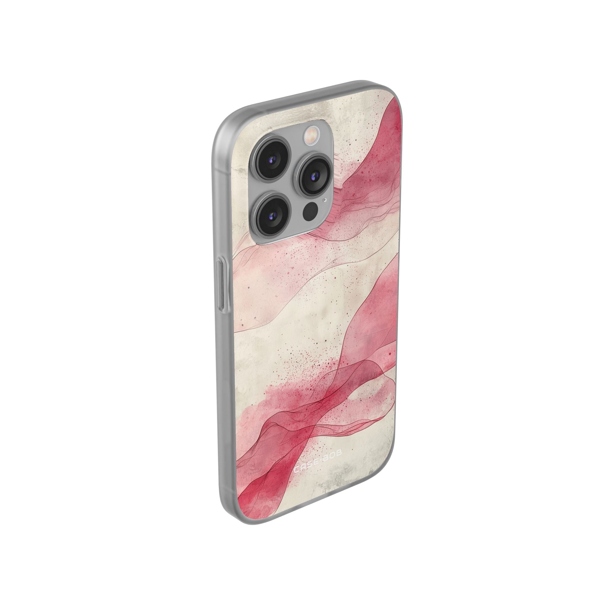 Crimson Waves iPhone 14 Pro Case - Soft