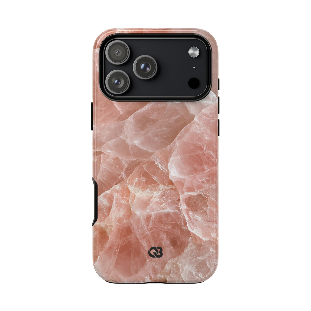 Rose Quartz Facet · Tough Phone Case for iPhone · Pink