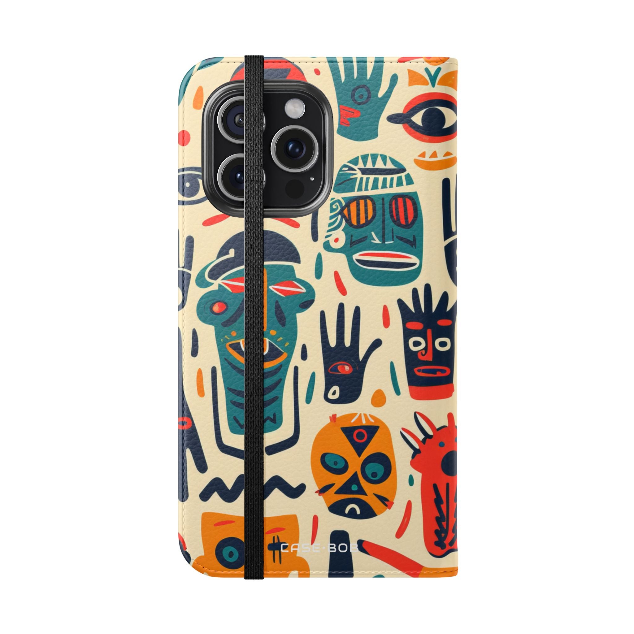 Tribal Faces - iPhone 15 Pro Max Cover - Pung