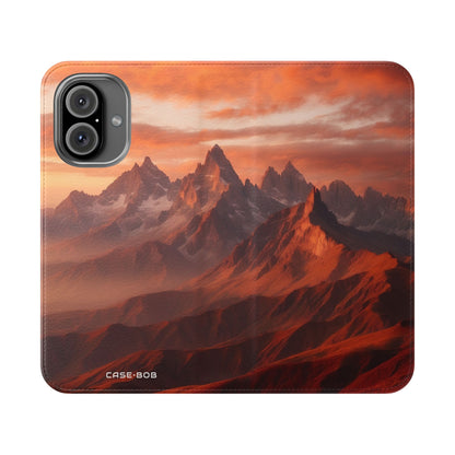 Sunset Peaks - iPhone 16 Case - Lompakko