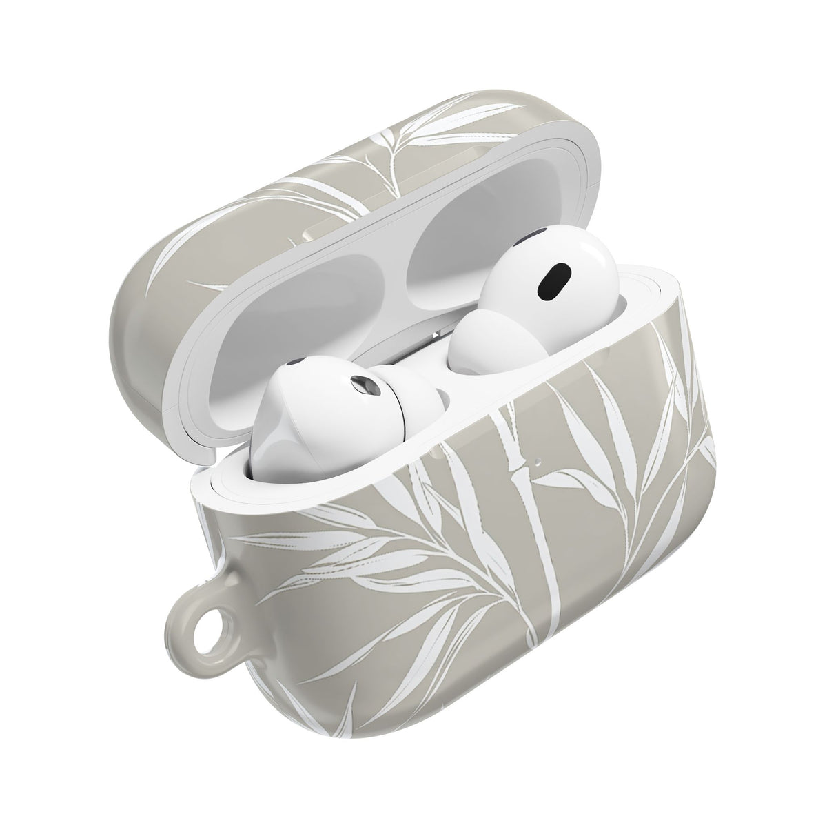 Serene Bamboo · Hard Case for AirPods & AirPods Pro · Beige