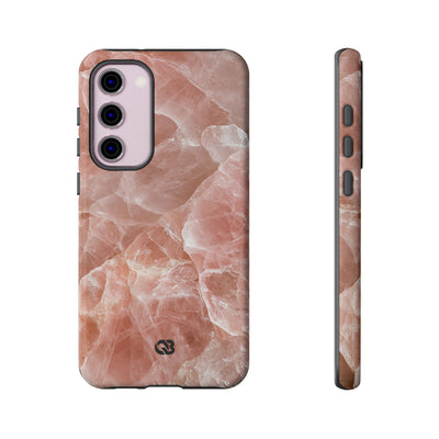 Rose Quartz Facet · Tough Phone Case for Samsung · Pink
