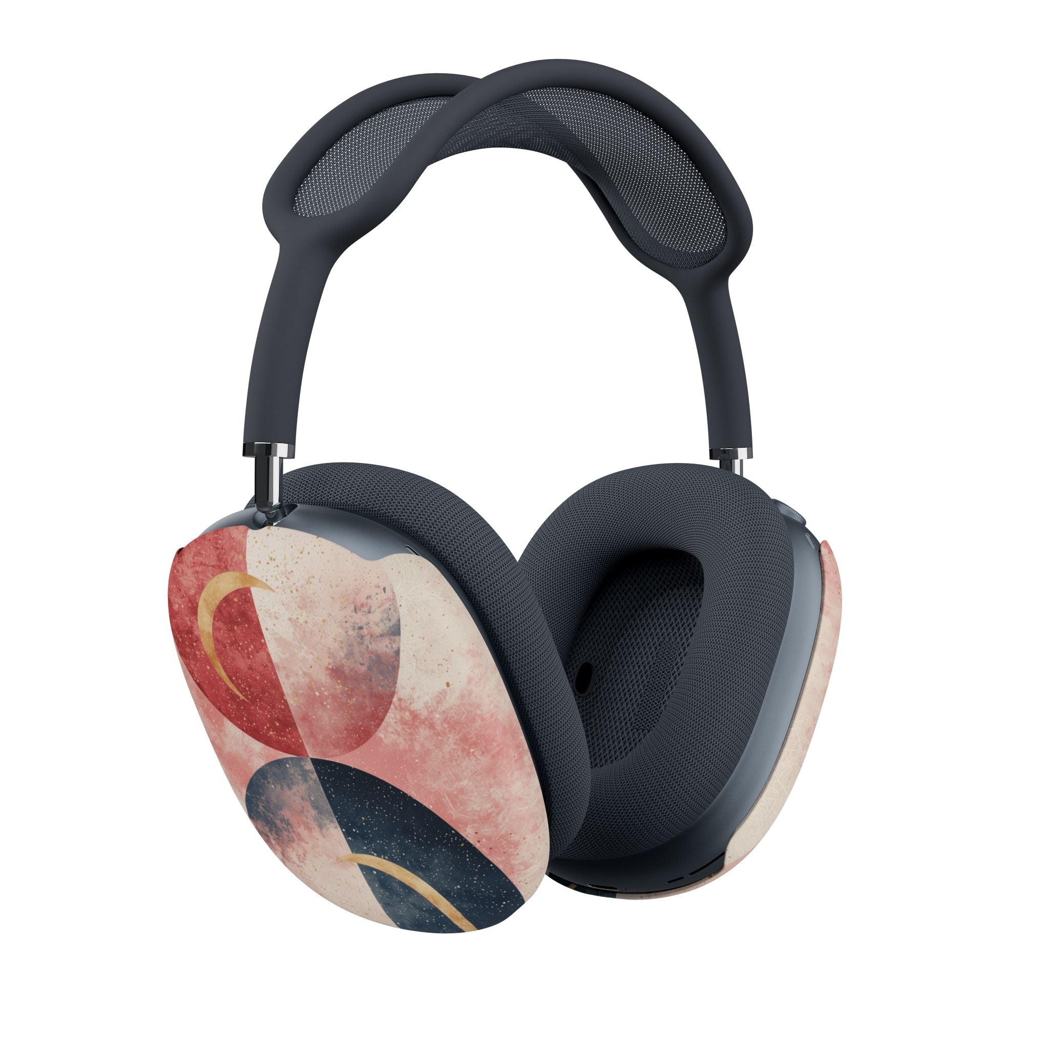 Golden Crescents Crimson - AirPod Max Case