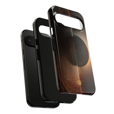 Amber Meridian · Tough Phone Case for Pixel ·  Black