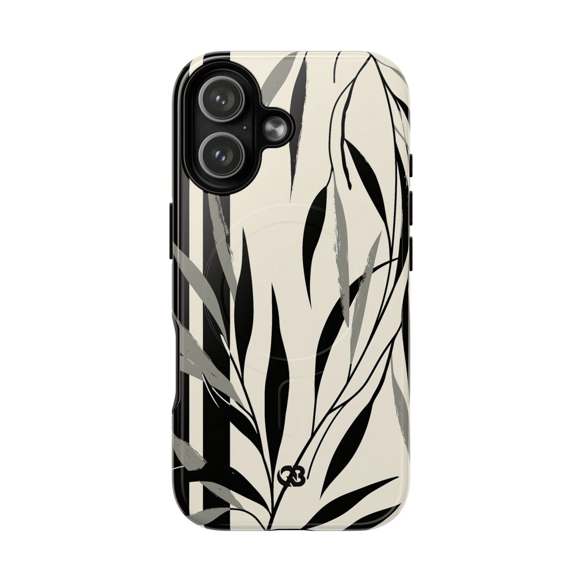 Linear Willow Study · Tough 2.0 Magnetic Phone Case for iPhone · Beige