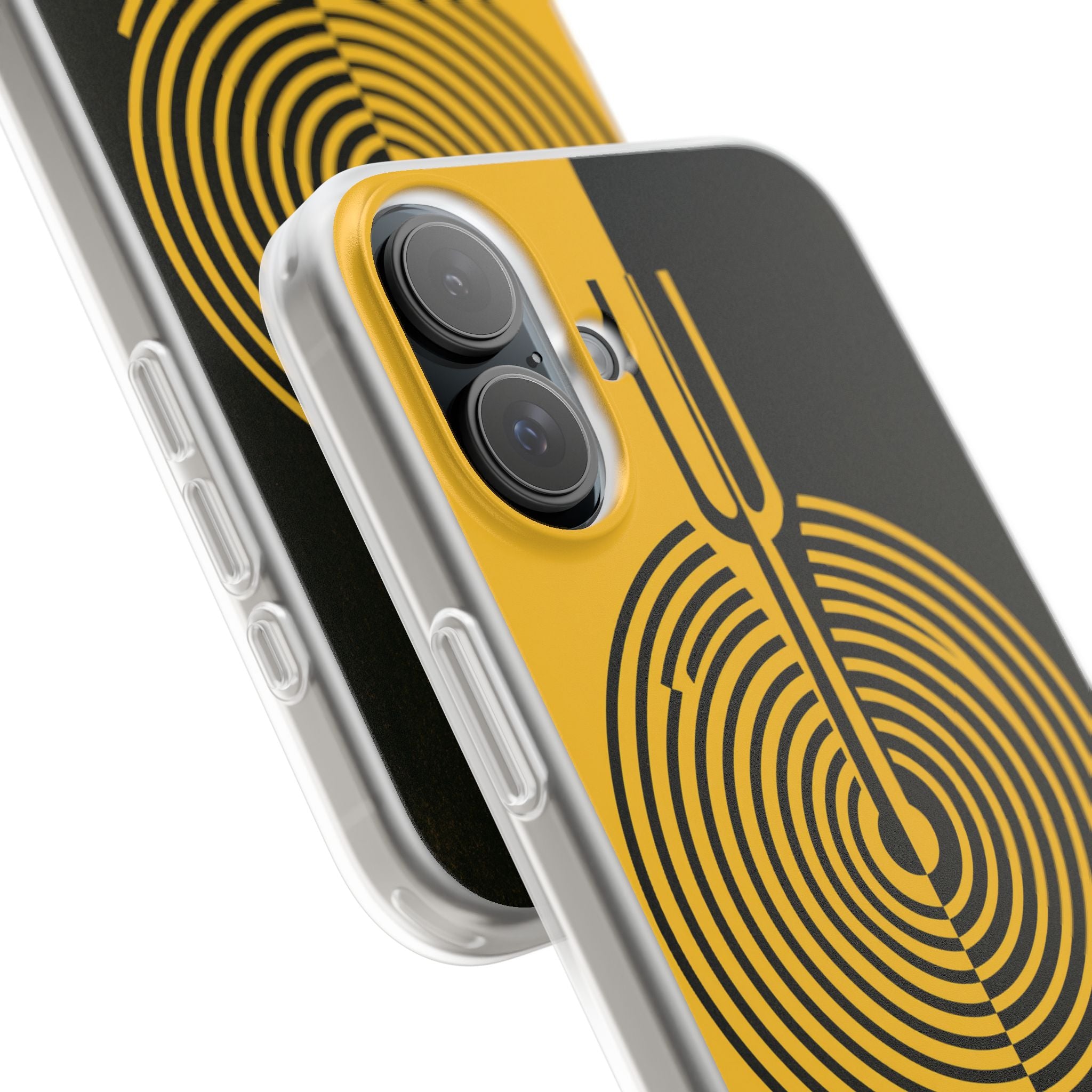 Yellow Lite Phone Case for iPhone - Voltage Sector Pulse