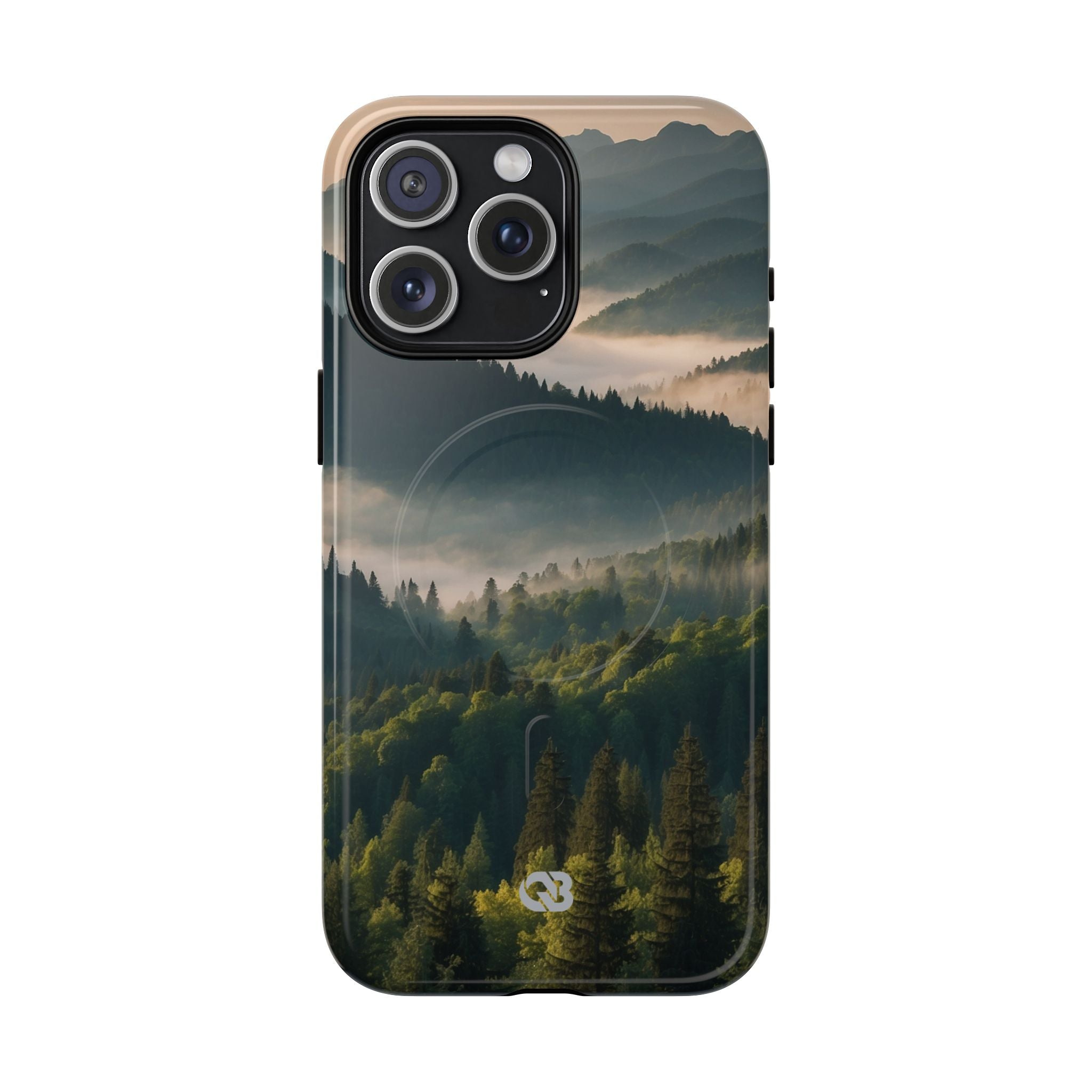 Foggy Mountain Ridge · Tough+ Hoesje voor iPhone · Magsafe