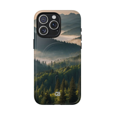 Foggy Mountain Ridge · Tough+ Hoesje voor iPhone · Magsafe