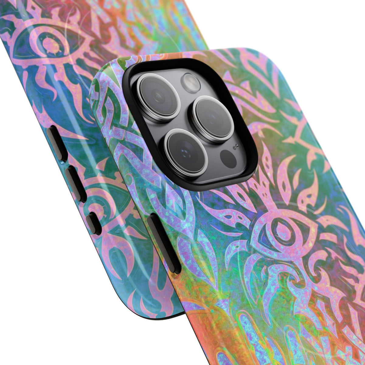 Chromatic Mystic Sigil · Tough 2.0 Magnetic Phone Case for iPhone · Blue
