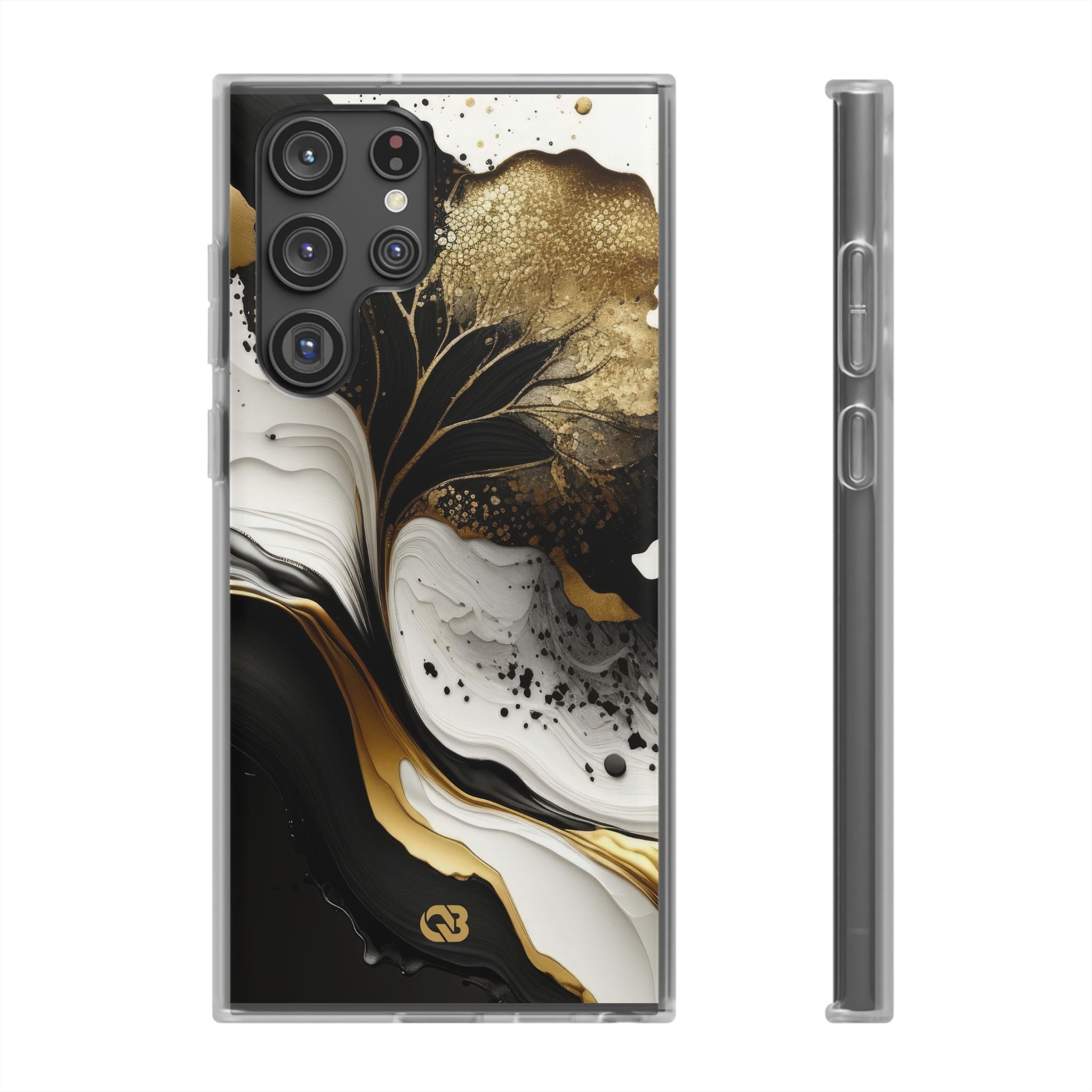 Molten Onyx Gold · Soft Handyhülle für Samsung