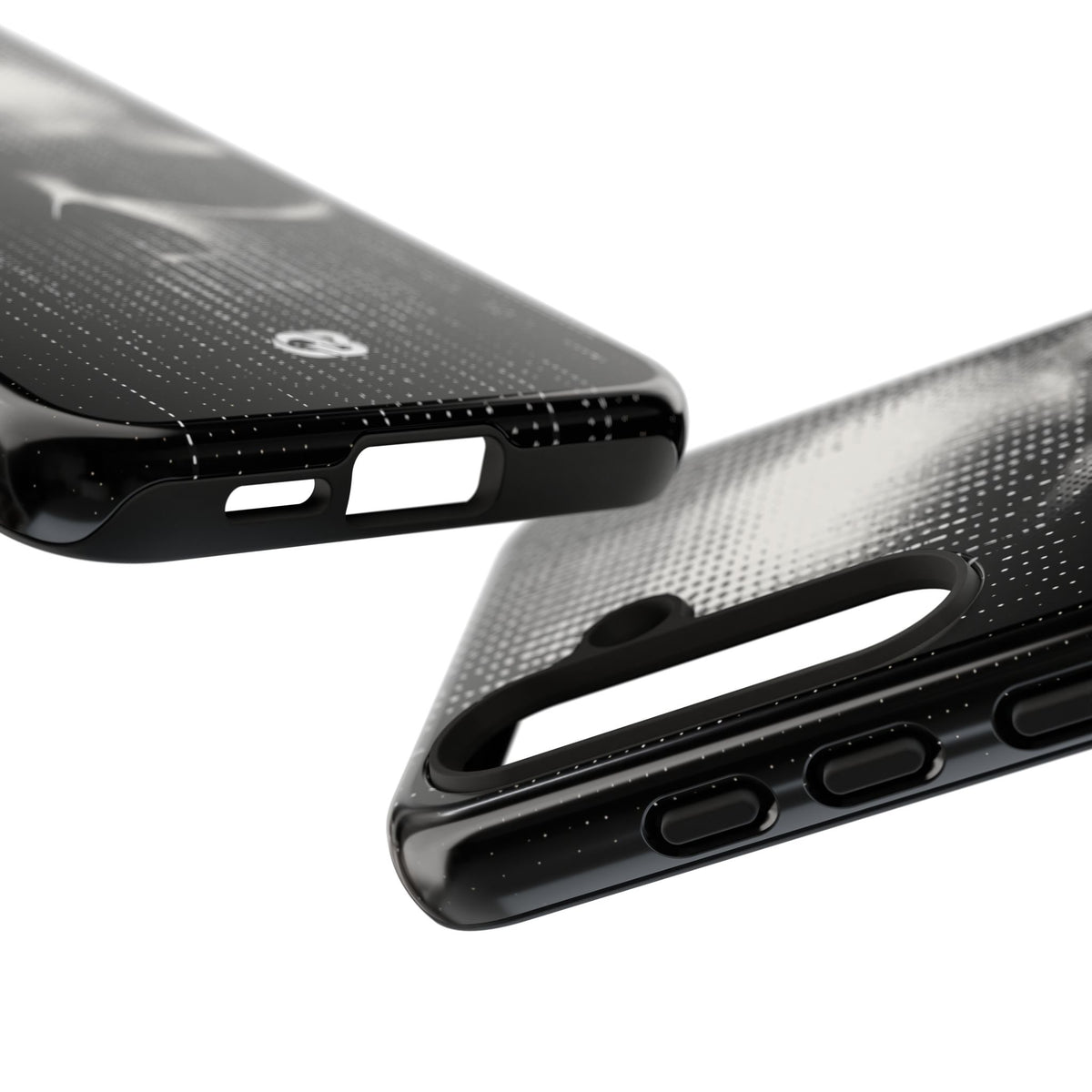 Raster Phantom · Tough Phone Case for Samsung · Black