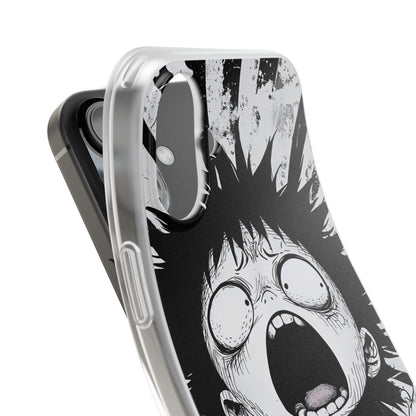 Screaming Stripes iPhone 16 Plus Case - Soft