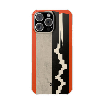 Orange Lite Phone Case for iPhone - Orange Monolith Rift