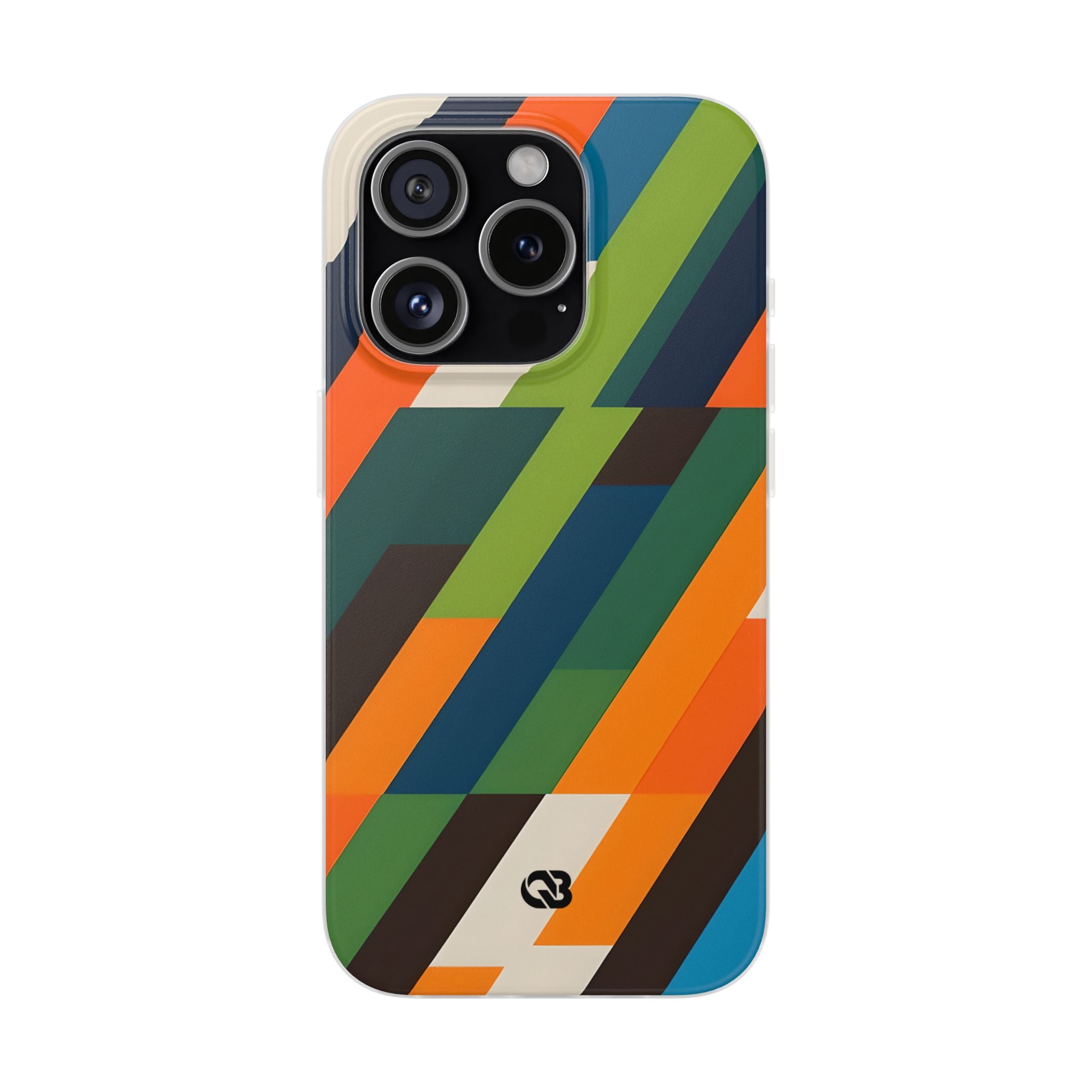 Angled Retro Mosaic · Soft Handyhülle für iPhone