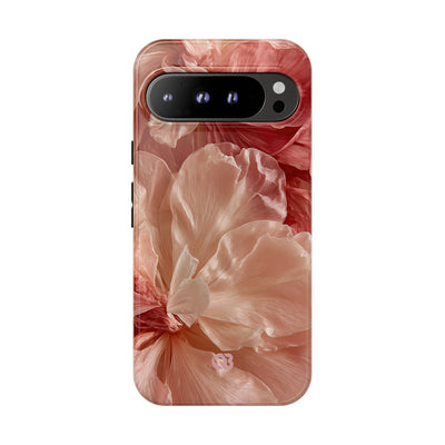 Blush Silk Bloom · Tough Phone Case for Pixel ·  Pink