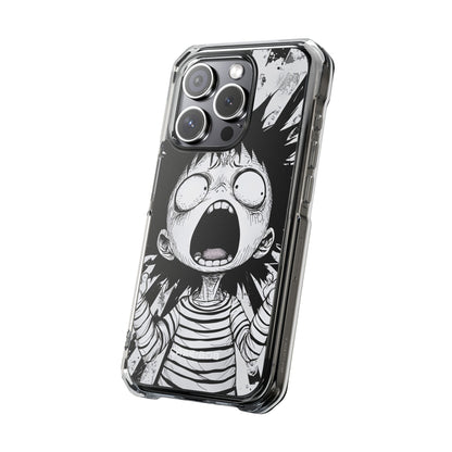 Screaming Stripes iPhone 15 Pro Case - Impact