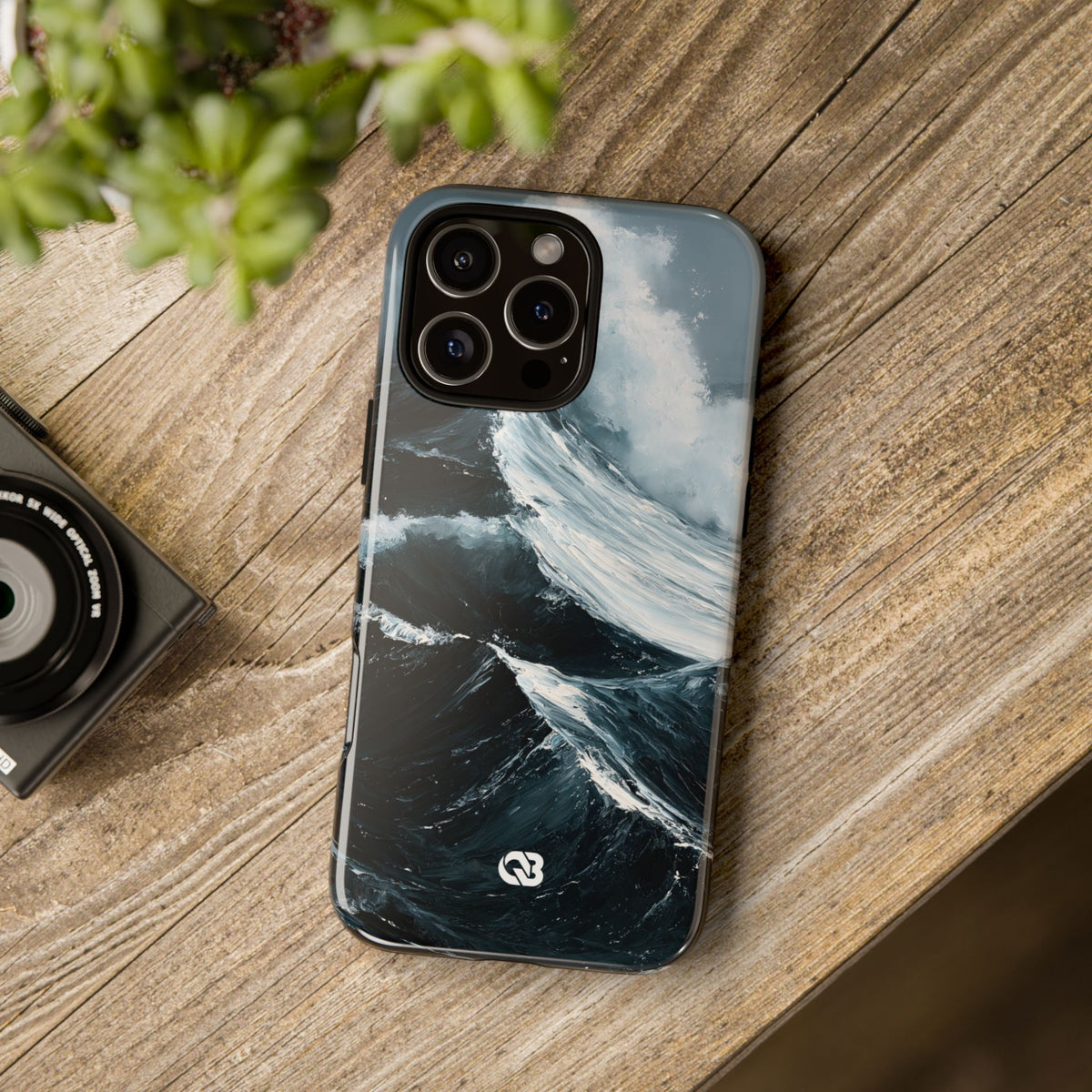 Nordic Swell · Tough Phone Case for iPhone · Blue