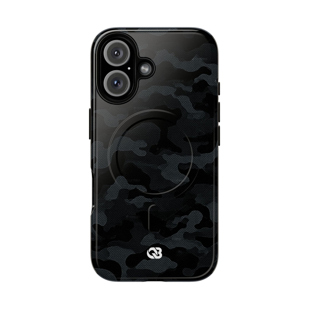 Blackout Urban Camo · Tough 2.0 Magnetic Phone Case for iPhone · Black