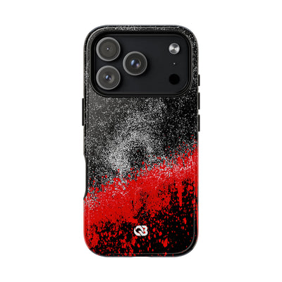 Crimson Noir Drip · Tough 2.0 Magnetic Phone Case for iPhone · Black