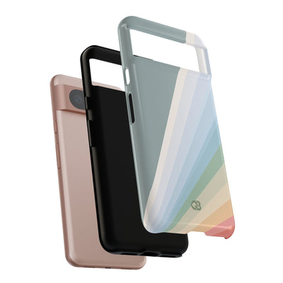 Green Tough Phone Case for Google Pixel - Sage Prism Beam