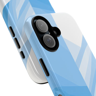 Blue Tough Phone Case for iPhone - Arctic Glacial Ridge