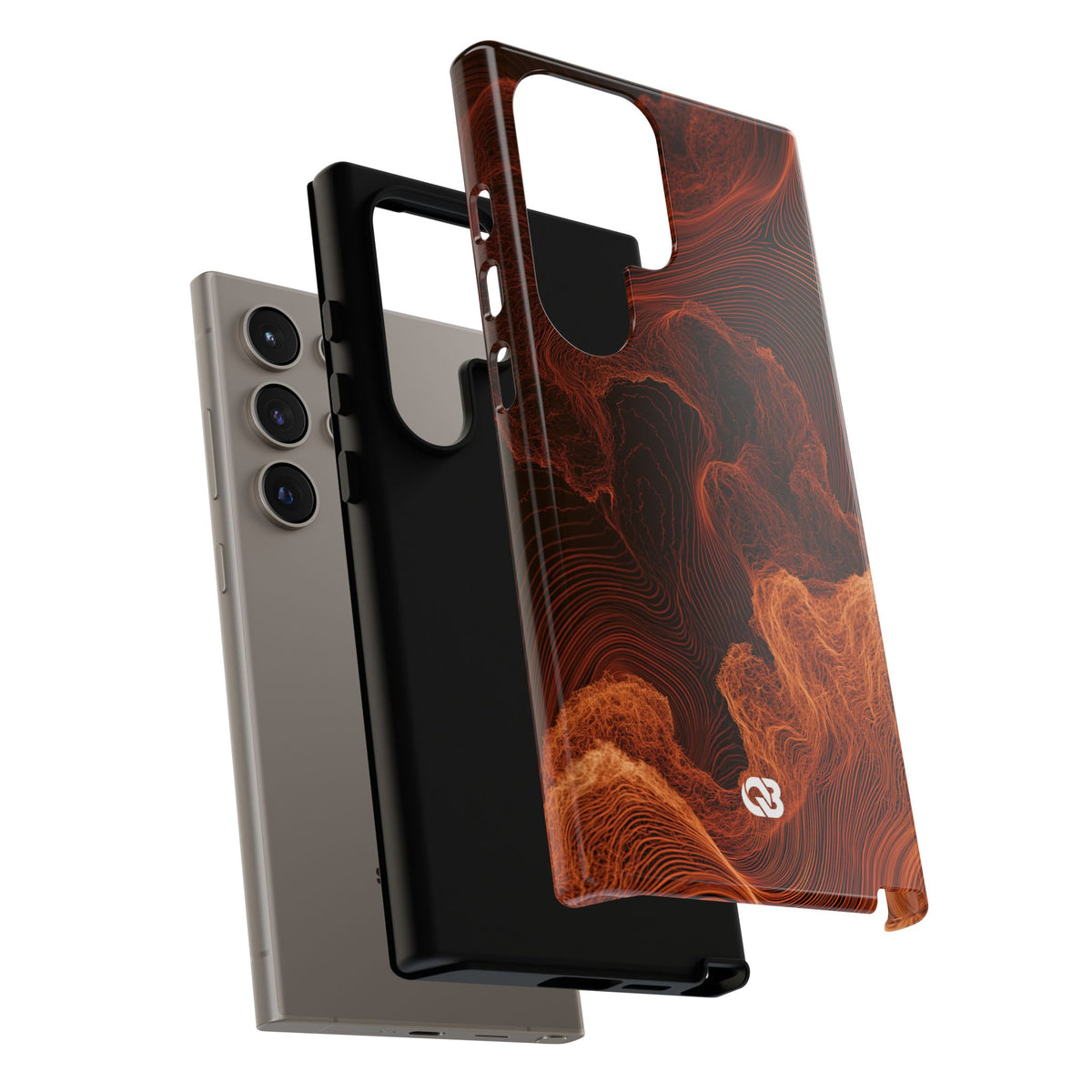 Amber Filament · Tough Phone Case for Samsung · Orange