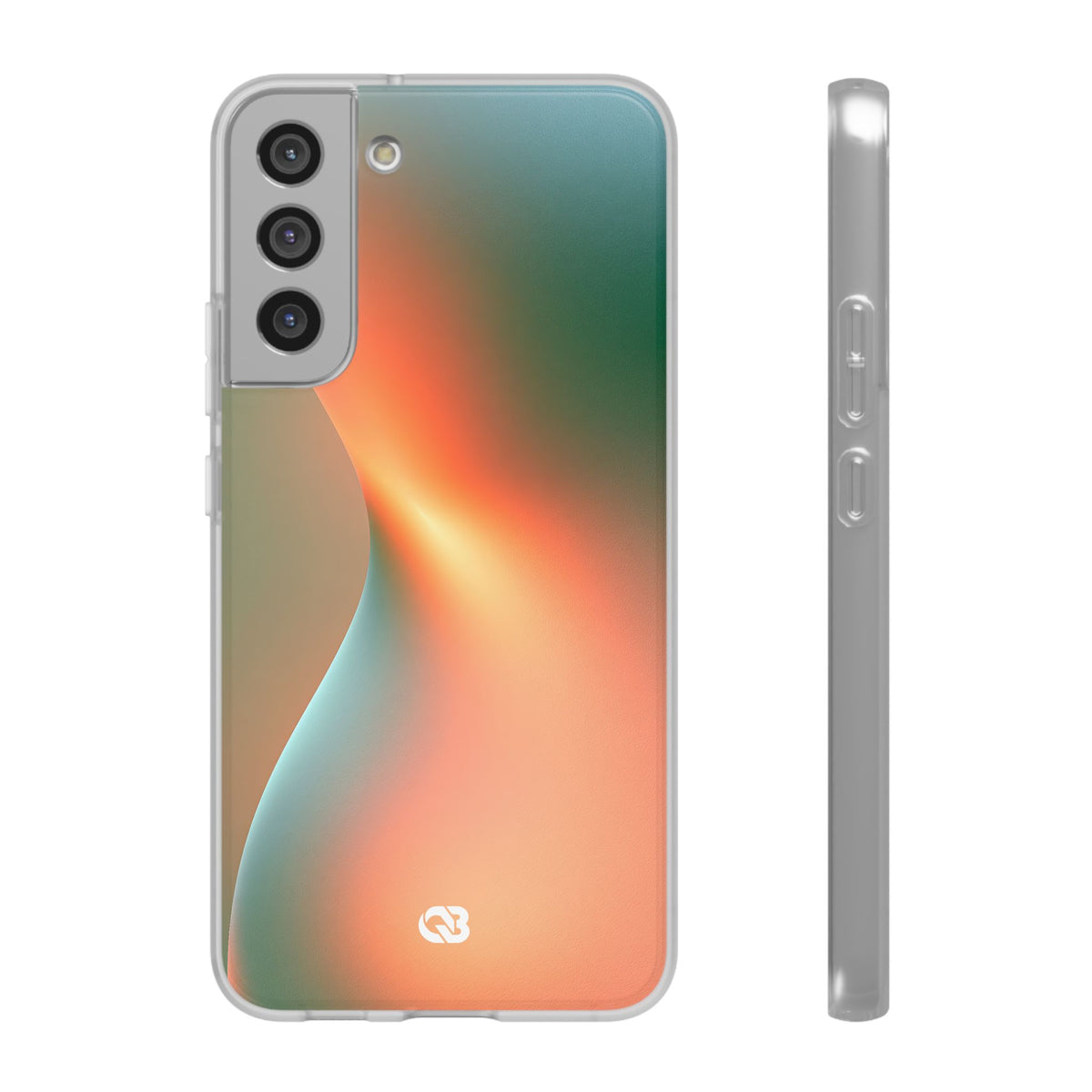Radiant Contour · Lite Phone Case for Samsung · Orange