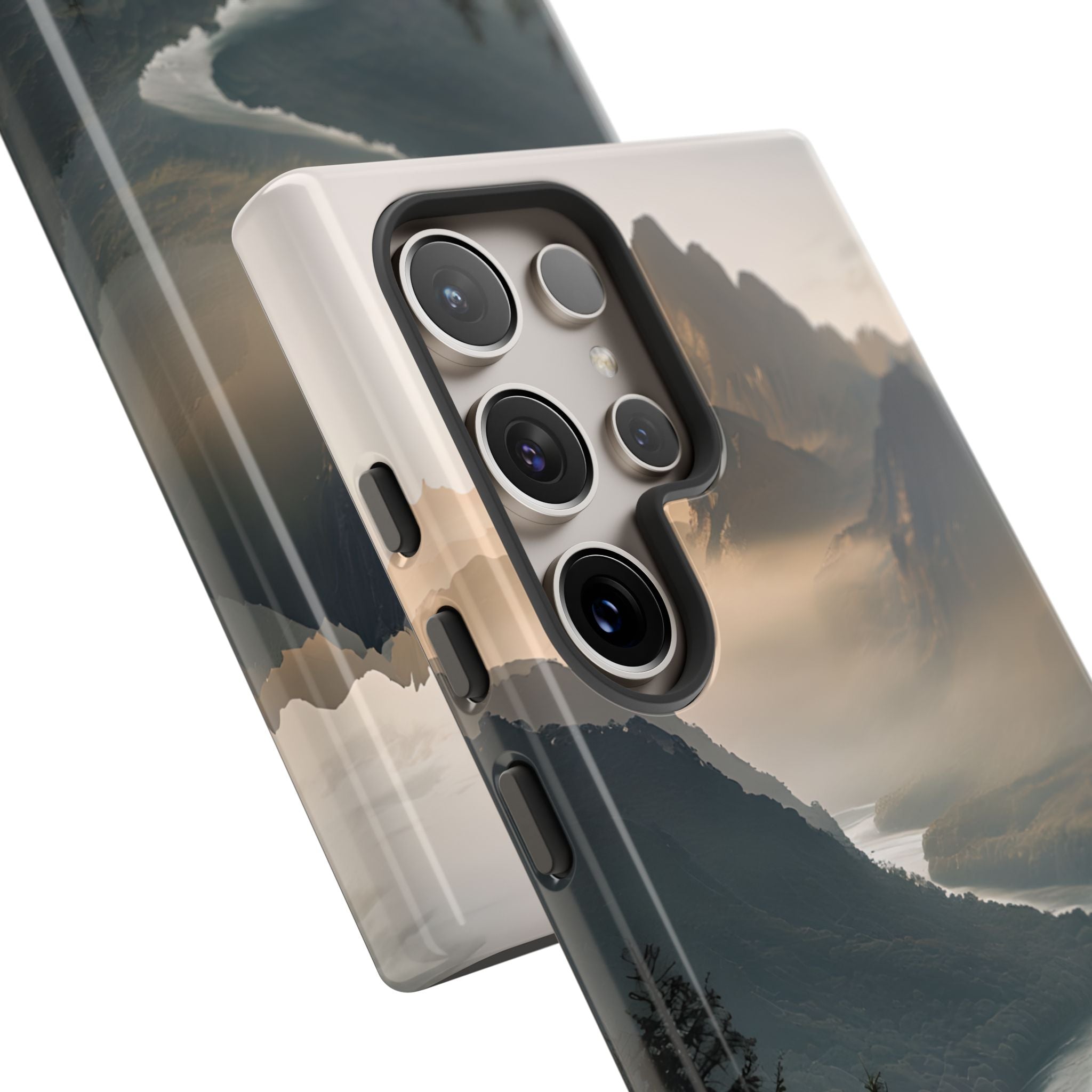 Golden Summit Valley · Tough Phone Case for Samsung