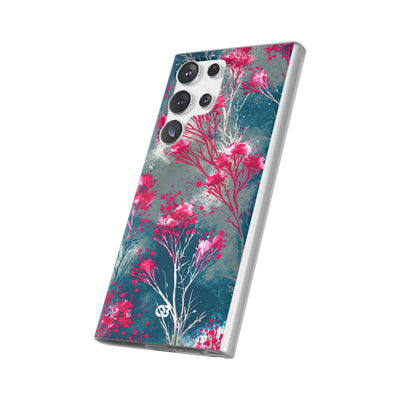 Cyber Blossom · Lite Phone Case for Samsung · Teal