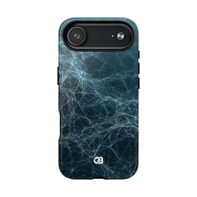 Teal Tough 2.0 Magsafe Phone Case for iPhone - Arctic Neural Mesh