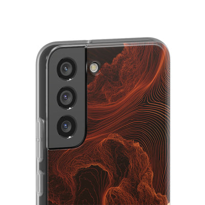 Amber Filament · Lite Phone Case for Samsung · Orange