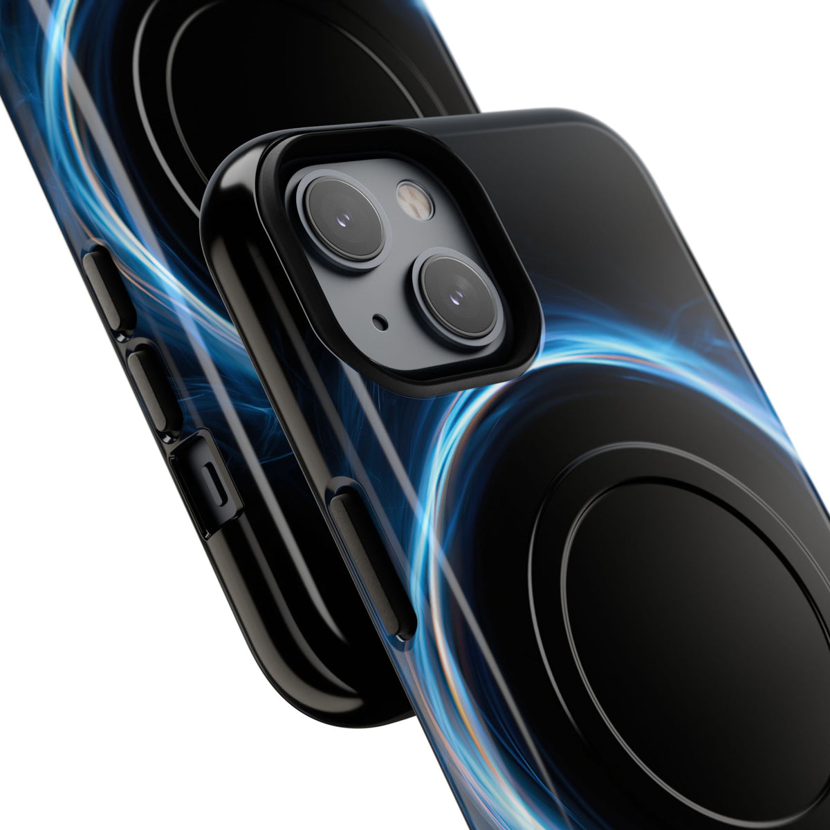 Luminous Corona · Tough 2.0 Magnetic Phone Case for iPhone · Blue