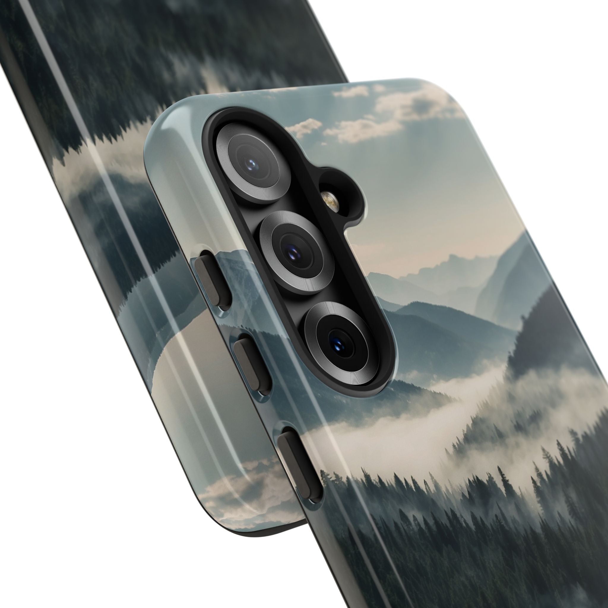 Evergreen Mist Samsung S25 - Kova suojakotelo