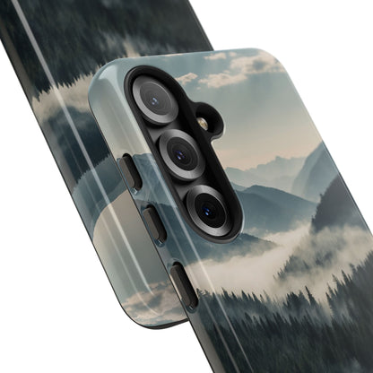 Evergreen Mist Samsung S25 - Kova suojakotelo