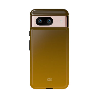 Gold Tough Phone Case for Google Pixel - Scorched Gold Haze