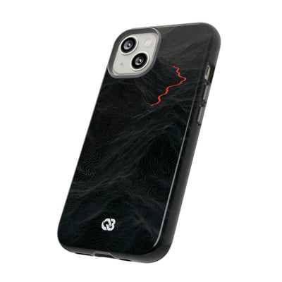 Crimson Ridge Pass · Tough Phone Case for iPhone · Black