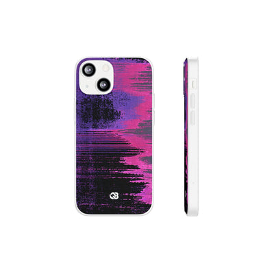 Neon Signal Shift · Lite Phone Case for iPhone ·  Purple
