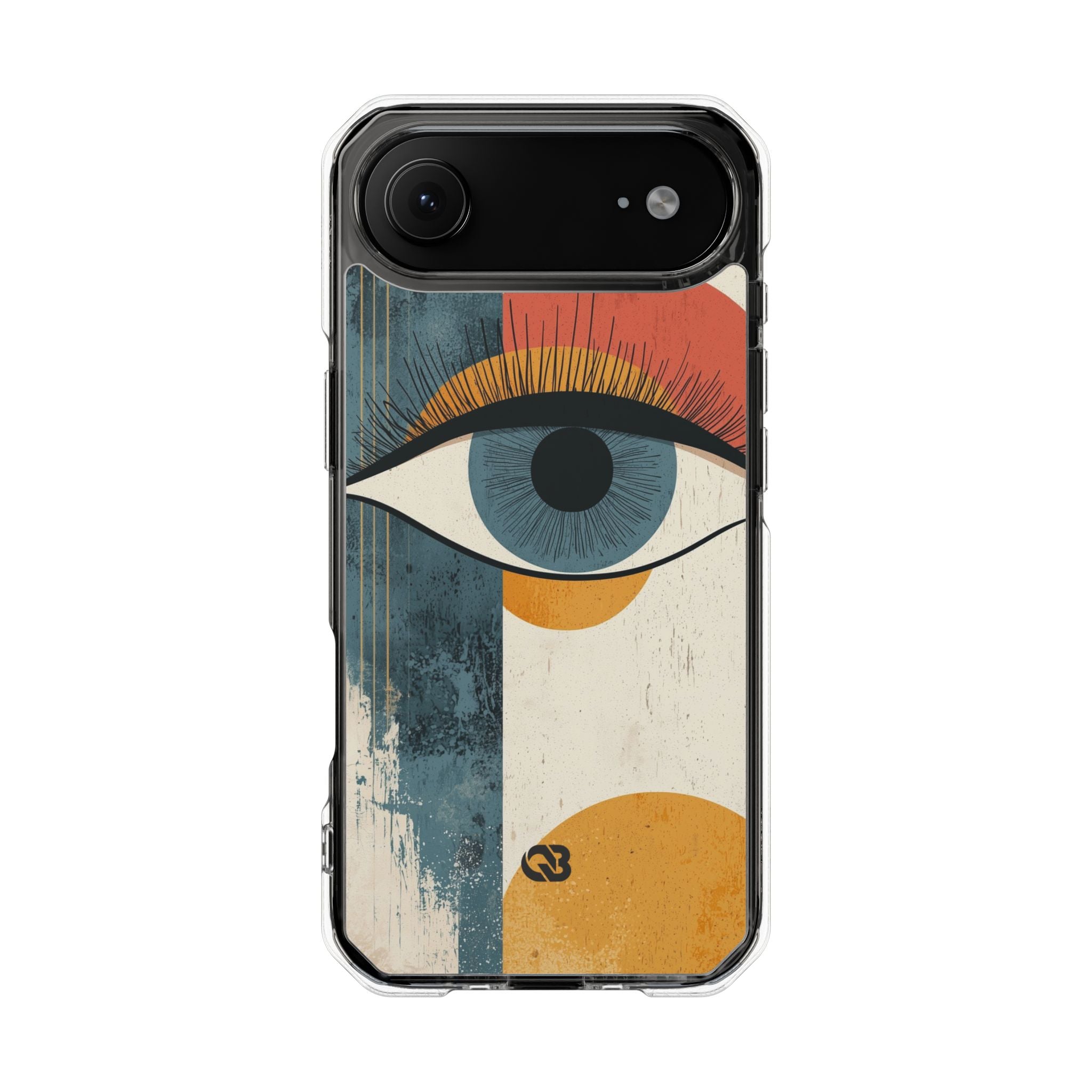 Distressed Azure Ocular · Impact Phone Case for iPhone · Magsafe