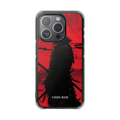 Crimson Samurai iPhone 15 Pro Case - Impact