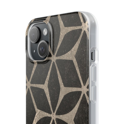 Concrete Mosaic Star · Lite Phone Case for iPhone ·  Black